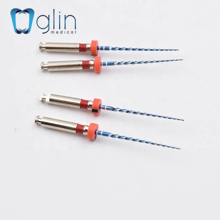 
Glin G3 вращающиеся напильники NITI, пилки для термоактивации, стоматологическая обработка 04 конус 21 мм 