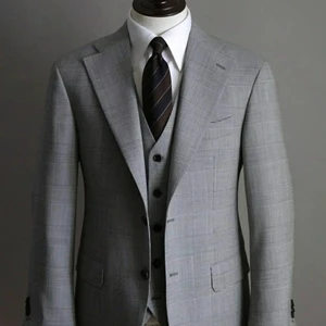 Haute Couture Single-Breasted Tuxedo Groom Suit Multi-Color Blazers for Spring/ Fall Plus Size Two-Piece Set