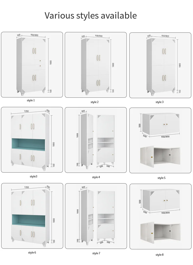 6 Door Compartment Steel Lockers Clothing Cabinet supplier