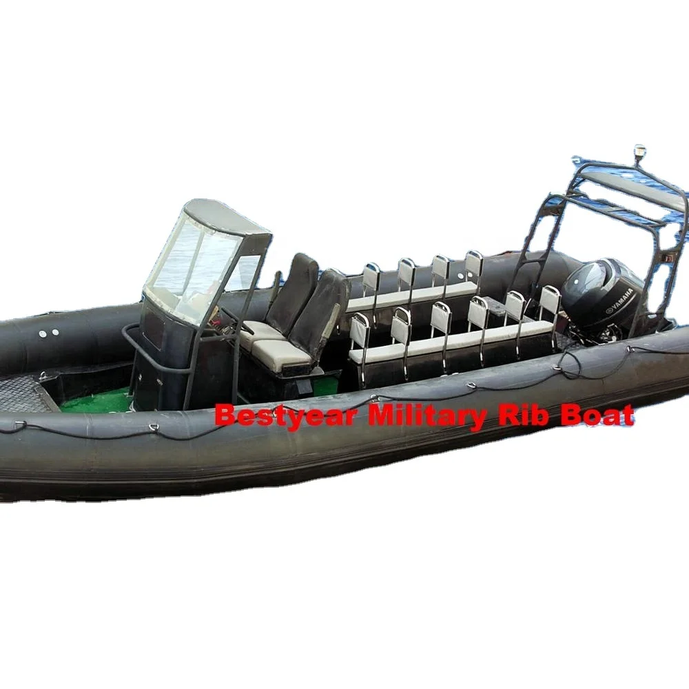 Sale❗️リリパットレーン434☆BLUE BOAR 28ft Aluminum Hull RIB Inflatable Boat - REBO 860 Patrol