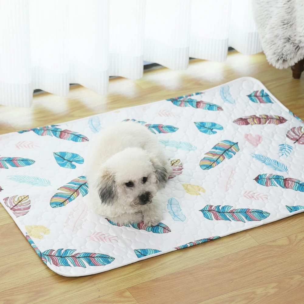 Absorbent Reusable Puppy Pads Non-Slip Dog Mats Washable Pee Pads factory