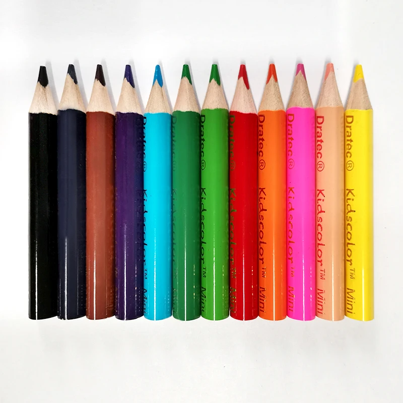 Factory Price Colour Pencil 3.5 Mini Color Pencil Set in Paper Box for Kids  - China Color Pencils, Wooden Color Pencil