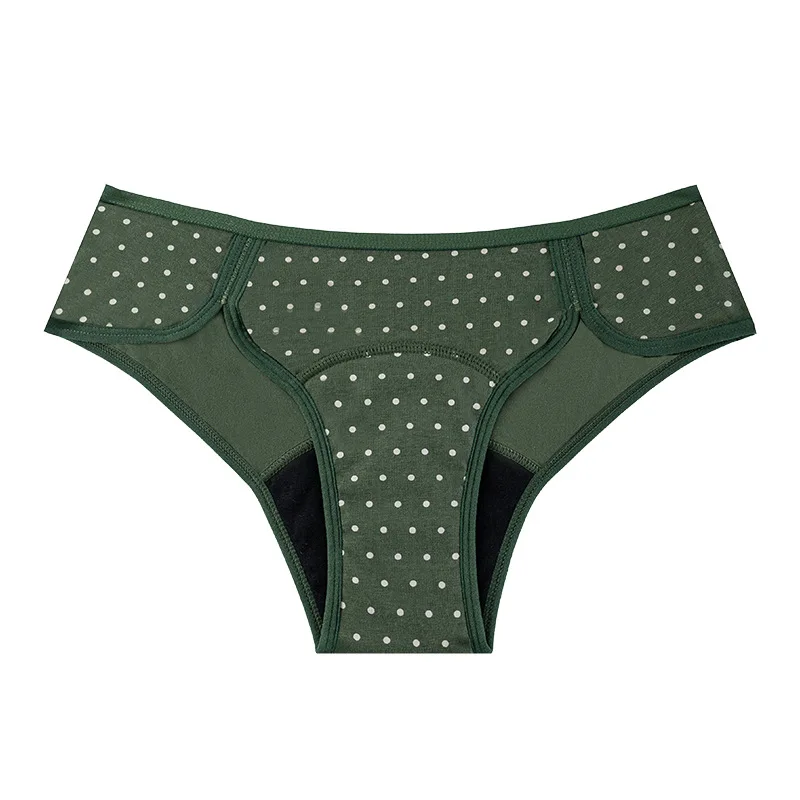 Floral Print Period Brief colour and size reference