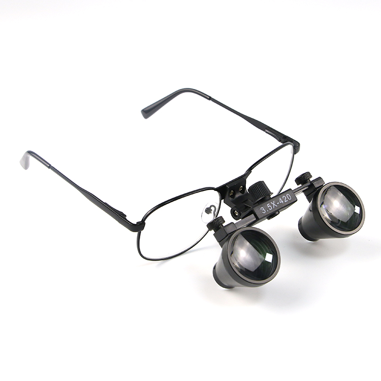 Стоматологическая лупа, хирургические увеличительные очки, портативные бинокулярные лупы 3,5x