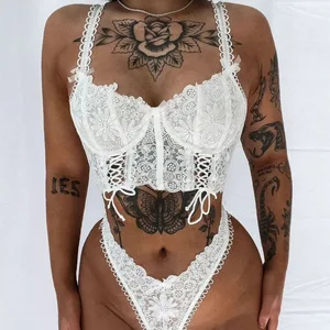 JENGS Brand New Women's Sexy Lingerie Plush Adventure of Desire Underwear with Seductive Curve Enhancement and Lace Decoration