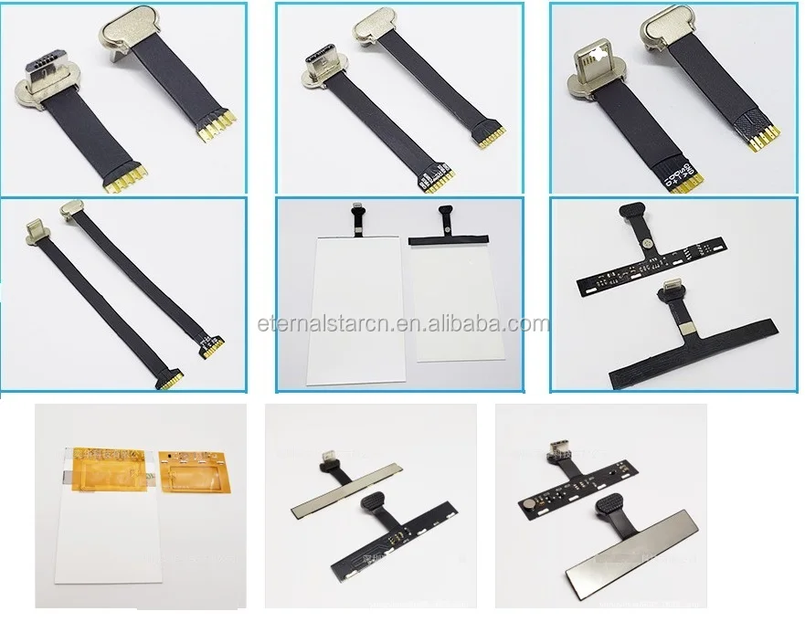 FPC usb кабель Угловой micro data кабель Ультратонкий плоский usb TYPE C