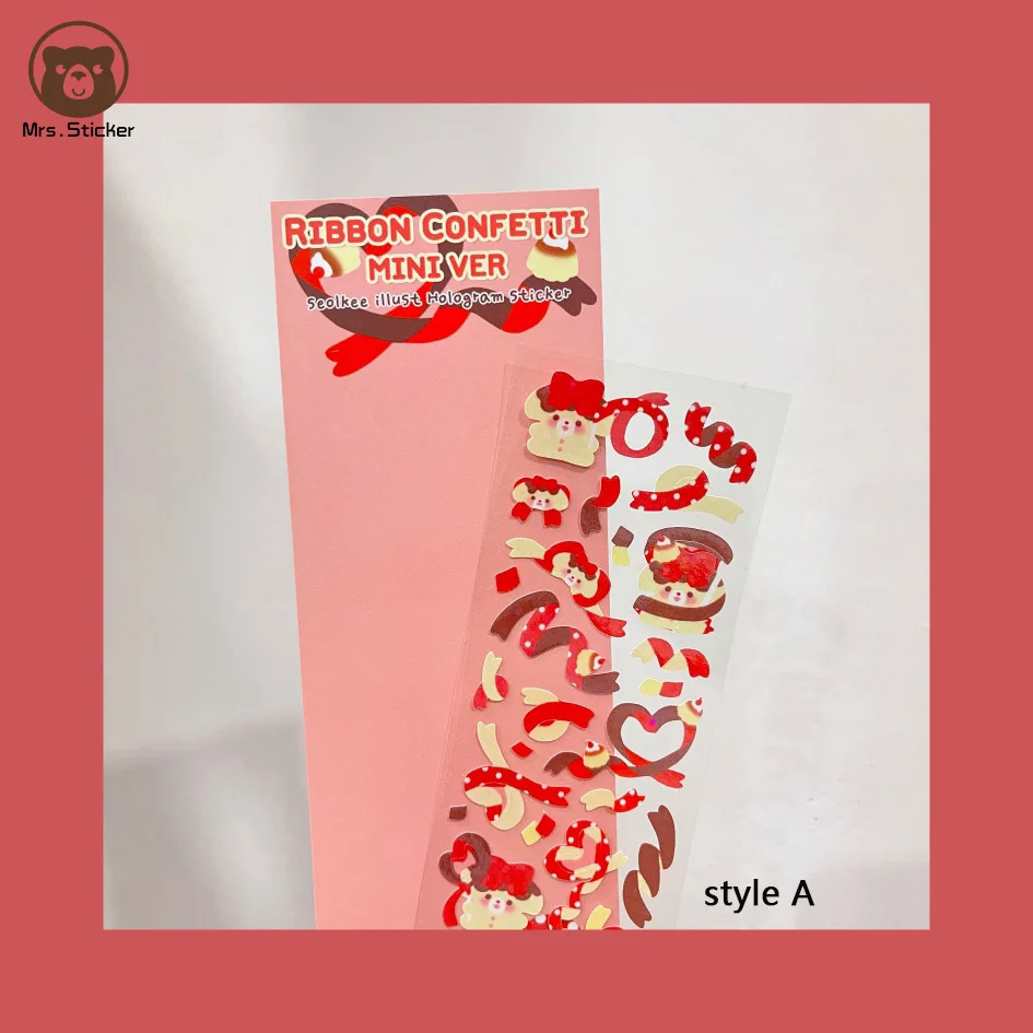 korean ins cute bear ribbon confetti miniver journals stickers diy planner decorative photo kpop album scrapbook pet stickers buy ribbon confetti miniver journals stickers pet stickers diy planner decorative photo kpop album scrapbook product on