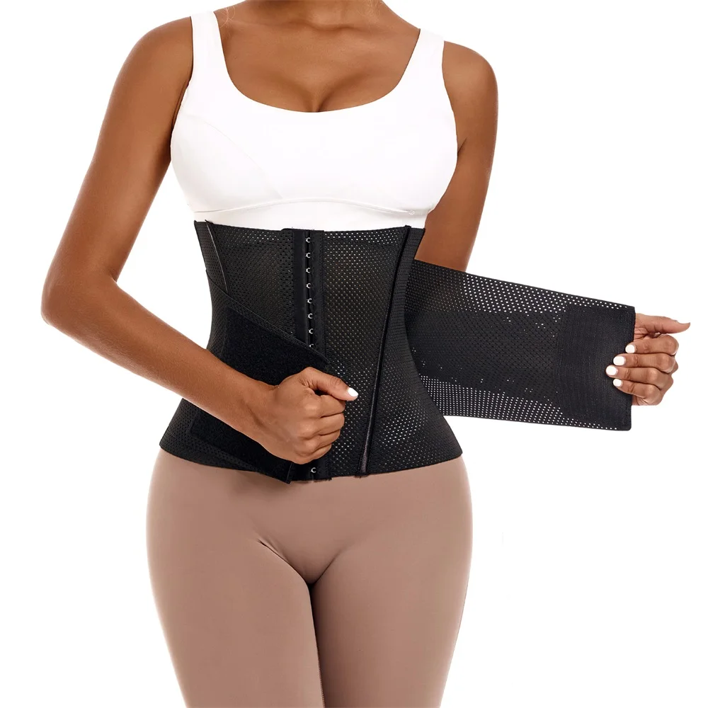 Wholesale Lady Waist Cinchers Belt Women Shapewear Tummy Control Wrap Belt Corset Waist Trainer Slim Body Shaper Slim details