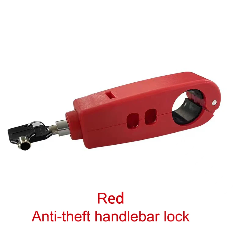 Alloy Electric Scooter Brake Lock Handlebar Safety Lock and Throttle Grip Anti Theft Protection for Secure Riding