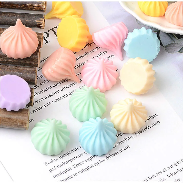 Конфеты из смолы с плоской задней стороной, кабошон, шоколадные бусины, поделки для скрапбукинга, аксессуары «сделай сам»