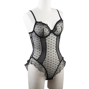 Lingerie Women Sexy Bodysuit Teddy Jumpsuit Women Underwear One-piece Lingerie