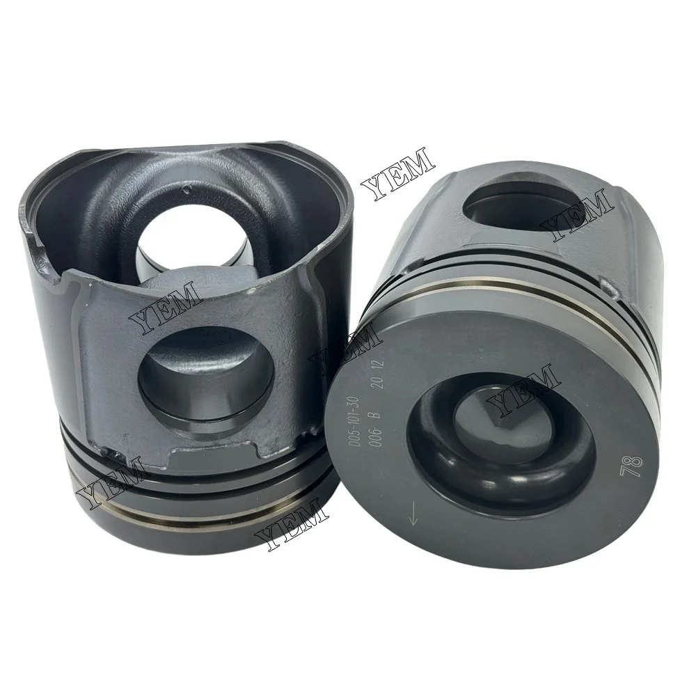 Piston D05-101-30 Fit for SDEC D4114ZG3B Engine 4