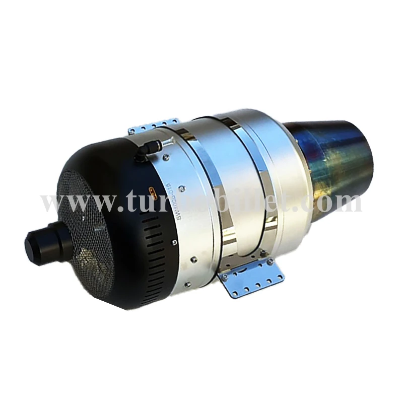 Turbojet Engine SW400Pro Jet Engines Thrust 40kg Aviation Kerosene V4 ECU Support High Altitude Start Brushless Starter