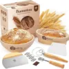 14 pieza de fermentación cesta herramienta traje
