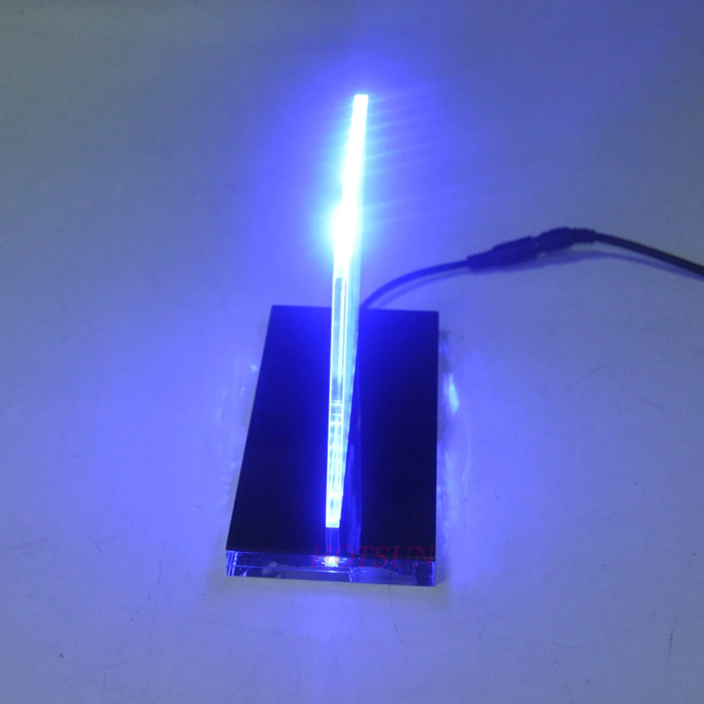 Wooden Base Lighting up Sign Board Custom USB 5V LED Acrylic Sign