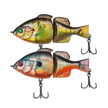 Lure Slow-Sinking 95mm 255g Multi-Section Artificial Hard Bait Freshwater Plastic Bass Bait – Hard Lure – view 4