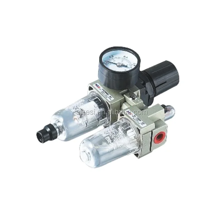 Pneumatic Source Treatment Units - Filter+regulator Lubricator AC2010-02 1/4 Inch Air Filter SMC Type AC Series FRL Combination Pneumatic Source Treatment Units - Filter+regulator Lubricator AC2010-02 1/4 Inch Air Filter SMC Type AC Series FRL Combination