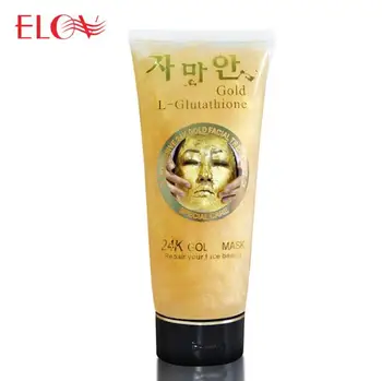 l-glutathione gold mask price 24K L Glutathione Cream Soft Facial Treatment 220 ml Pure Beauty Skin uneven skin tone Korean Gold Mask with Glutathione