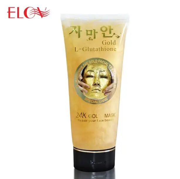 l-glutathione gold mask price OEM Skin Face 24K Gel Facial Mask Turine