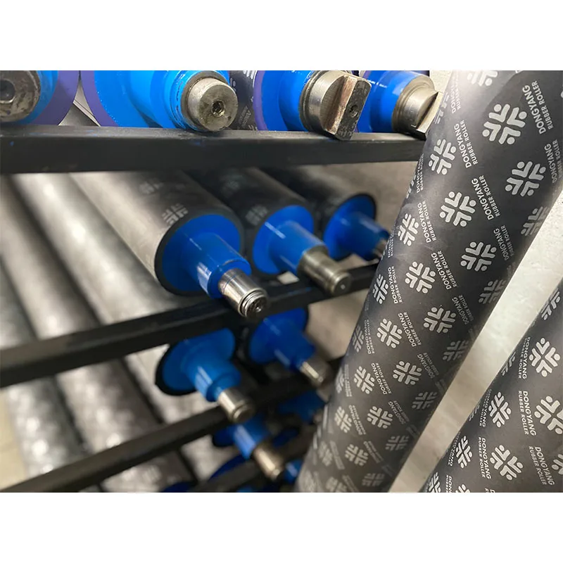 Rubber Coated Conveyor Drive Roller With Best Service Offset Printing