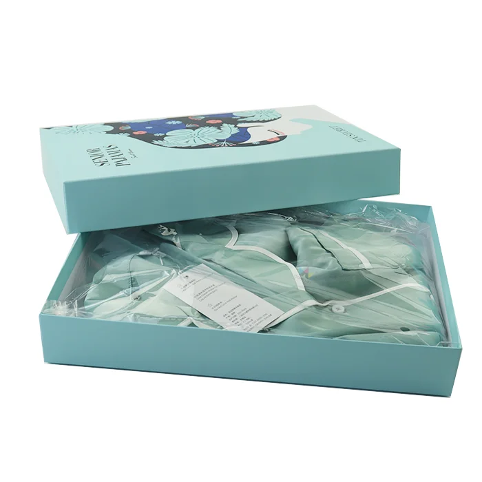 Высокое качество роскошные Caja Para Ropa крышки и базовый пакет коробки Бутик футболка одежда картонная упаковка бумажная