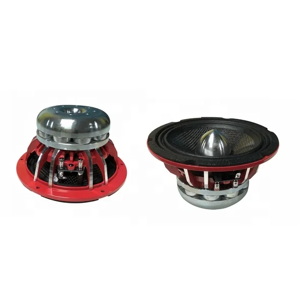 6.5 Inch Neodymium Magnet Speaker Car Audio Speaker Carbon Fiber Cone Speaker