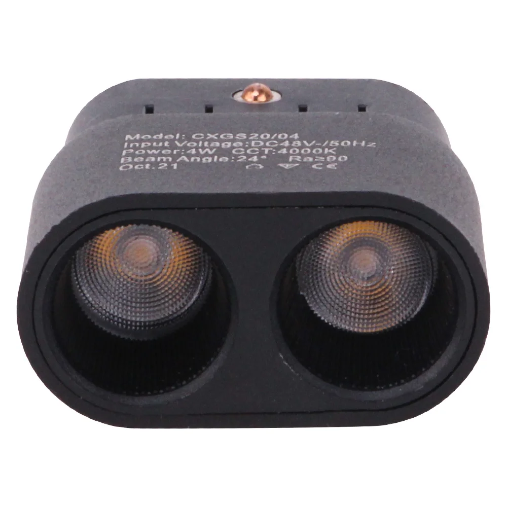 Direct Manufacturer Arc Track Trimless Embedded 48V Magnetic Led Light with Magnetic Track Rail