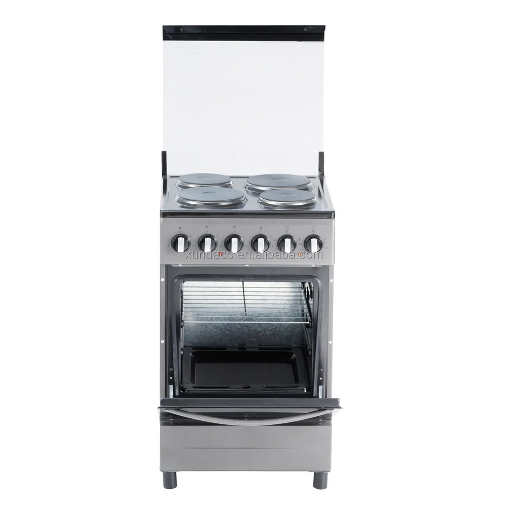 Xunda Free Standing Electric Cooking Range 4 Plate Electric Plate Cooker Kitchen Stove With Built-in Ovens