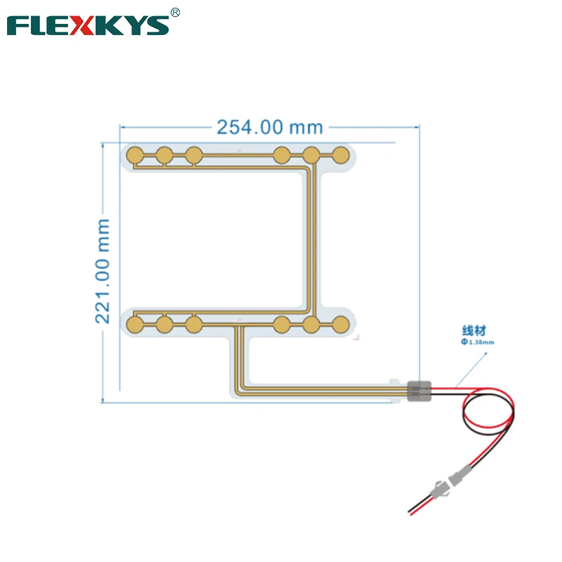 Weight Mini Pressure Switch occupancy Sensor for Car Seats and Taxi Seats