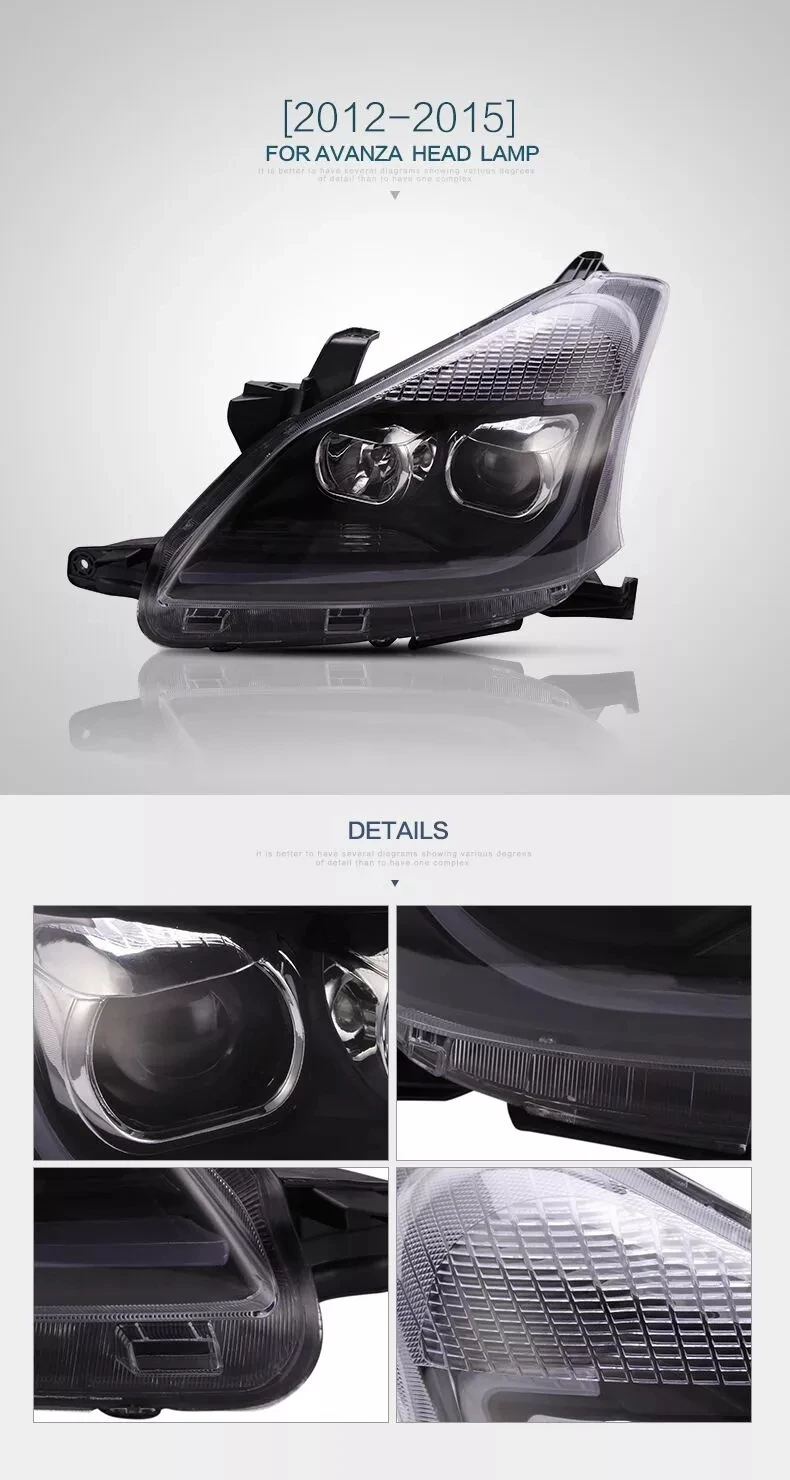 Led Headlights Plug And Play Head Lamp Auto Lighting Systems For Toyota