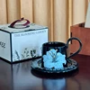noir + cuillère + coffret cadeau