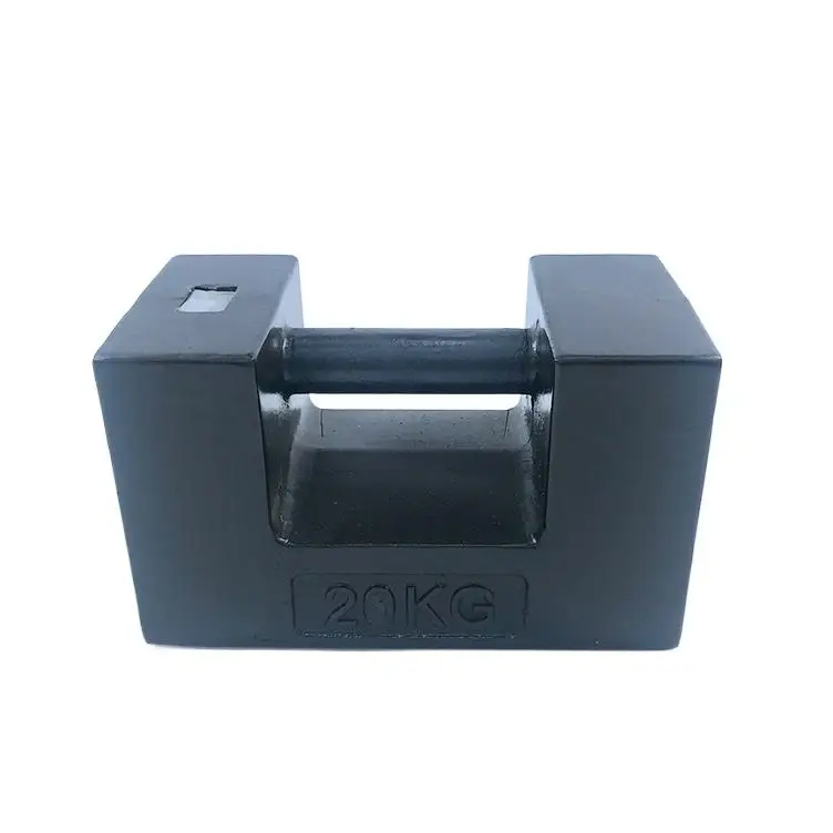 Veidt Weighing OIML M1 M2 20kg Cast Iron Calibration Testing Weights with Certificate Standard Forklift Counter Weights Price