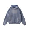 Sudadera con capucha azul