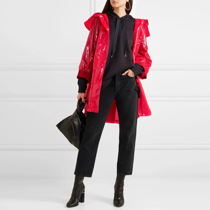 trench coat pvc