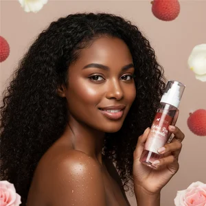 120ml OEM Summer Female Watermelon Polishing Hair and Body Spray Mist Hyaluronic Acid With Vitamin E Smooth