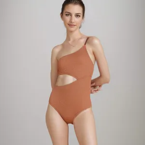 Custom Logo Swimsuit Beachwear One Piece Swimsuit Custom Swimwear Beach Wear