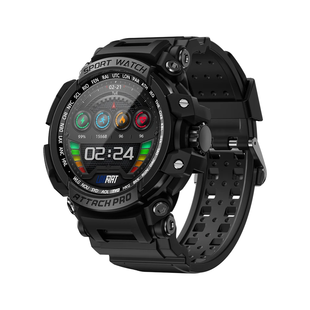 Nuevo LOKMAT ATTACK Pro Sport Smart Watch BT Llamadas Relojes 5ATM