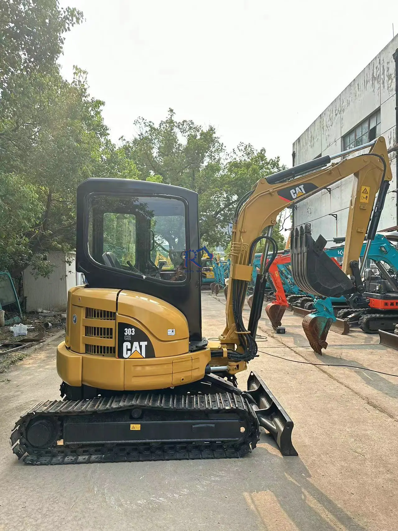 Used Caterpillar Mini Excavator 3 Tons Excavators Cat303 303CR ...