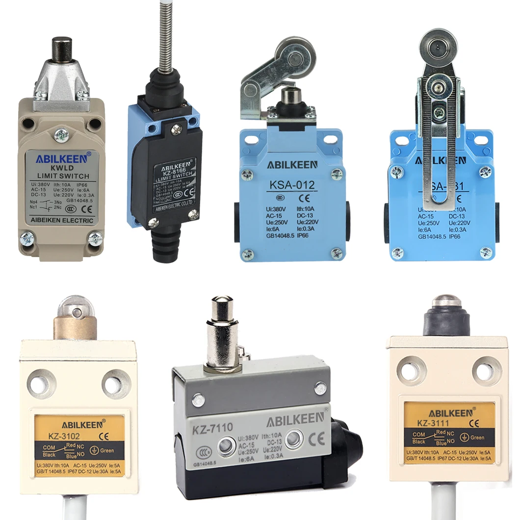 TZ-7166/Z-7166 Waterproof Spring Rod Type Limit Switches