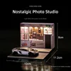 1:64 Retro Photo Studio Foam-Board Scene with Light