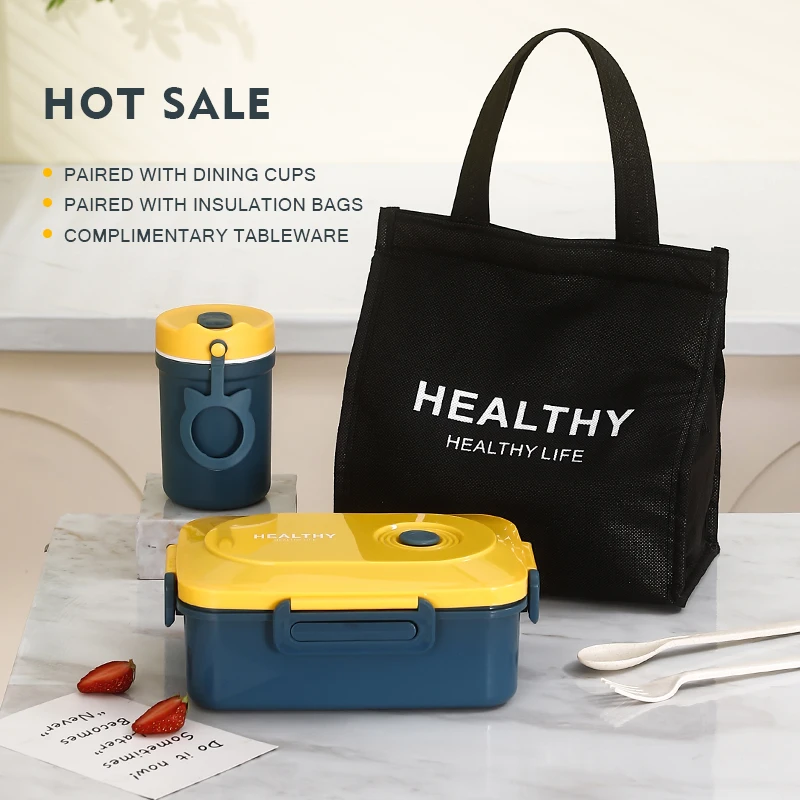 Environmentally Friendly Lunch Box Compartment Lunch Container