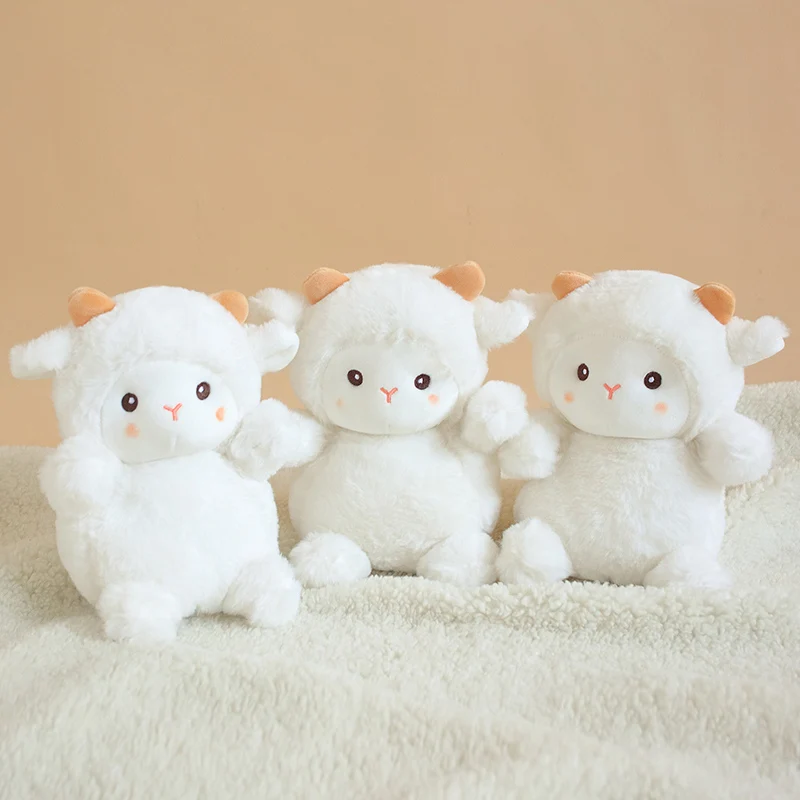 Cute Stuffed Animals Lamb Plush Toy For Kids Custom Plush Animal Sheep