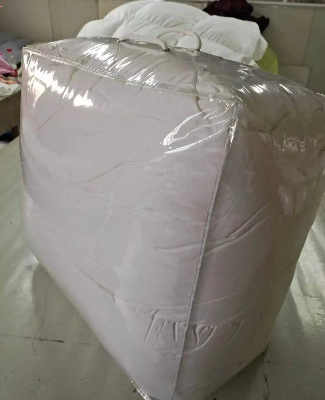 Luxury 5 Star Hotel Mattress Topper,Hypoallergenic Duck Feather And