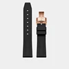 black+rose gold buckle