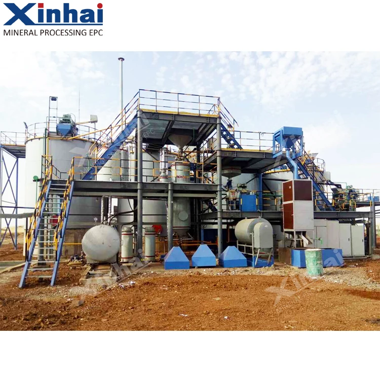 Small Scale Gold Processing Plant , Gold CIL Leaching Beneficiation Machine for Sale