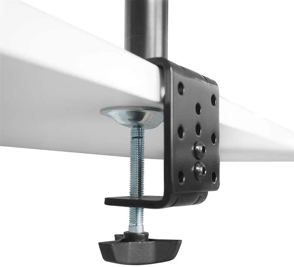 Height Adjustable 360 Swivel Rotation 90 Tilt Stand Mount 13"-27" Computer Screen Quarter 4 Arm VESA Monitor Stand Stock