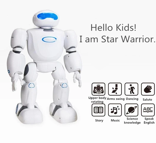 DWI New Innovative Products Intelligent RC Toy Humanoid Smart Robot for Kids