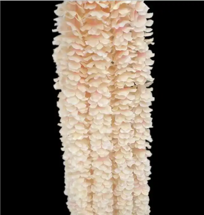 
 Искусственная Глициния, длинные подвесные цветы, искусственные подвесные цветы, Виноградная гирлянда для свадьбы  