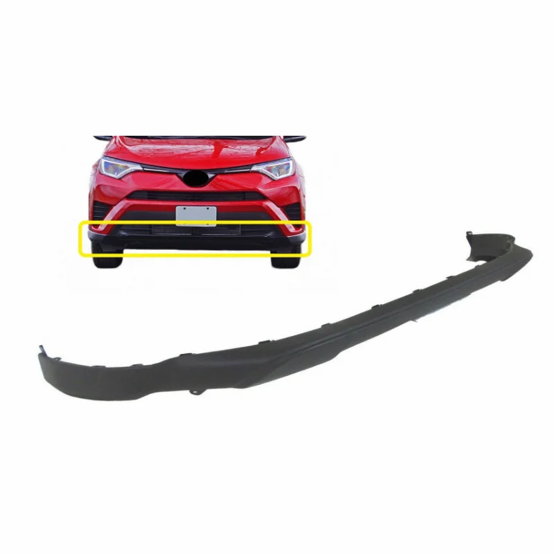 Saivis Front Bumper Lower Valance Cover For Toyota Rav4 2016 2017 2018