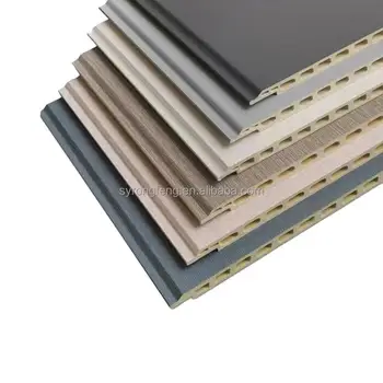 Hot Selling Bamboo Charcoal Board Modern Bamboo Wood Veneer Wall Panel Bamboo Charcoal Wall Panel